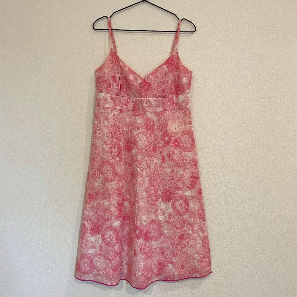 EUC J.Crew Floral Midi Dress